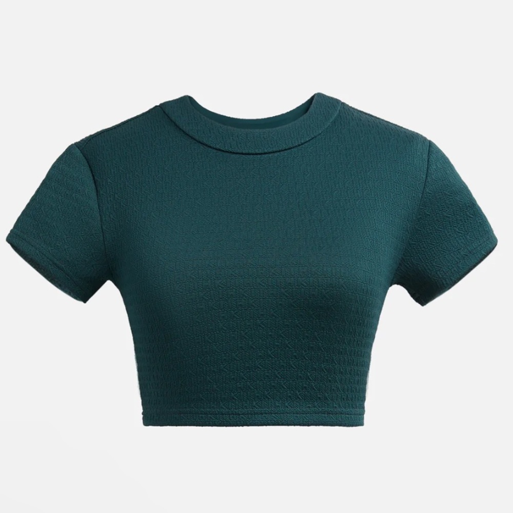 Kith Monogram Logo Crop Top